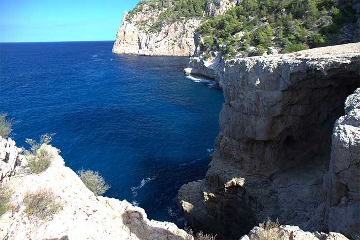 Cala Aubarca en Ibiza